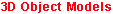3D Object Models